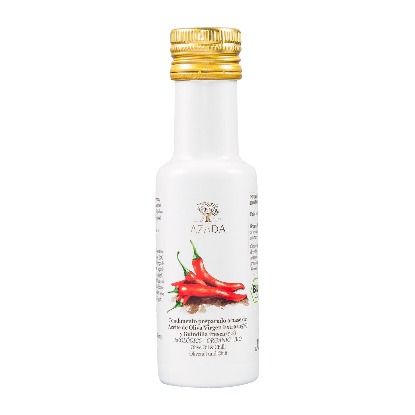 Azada Olivenöl mit Chili 100ml