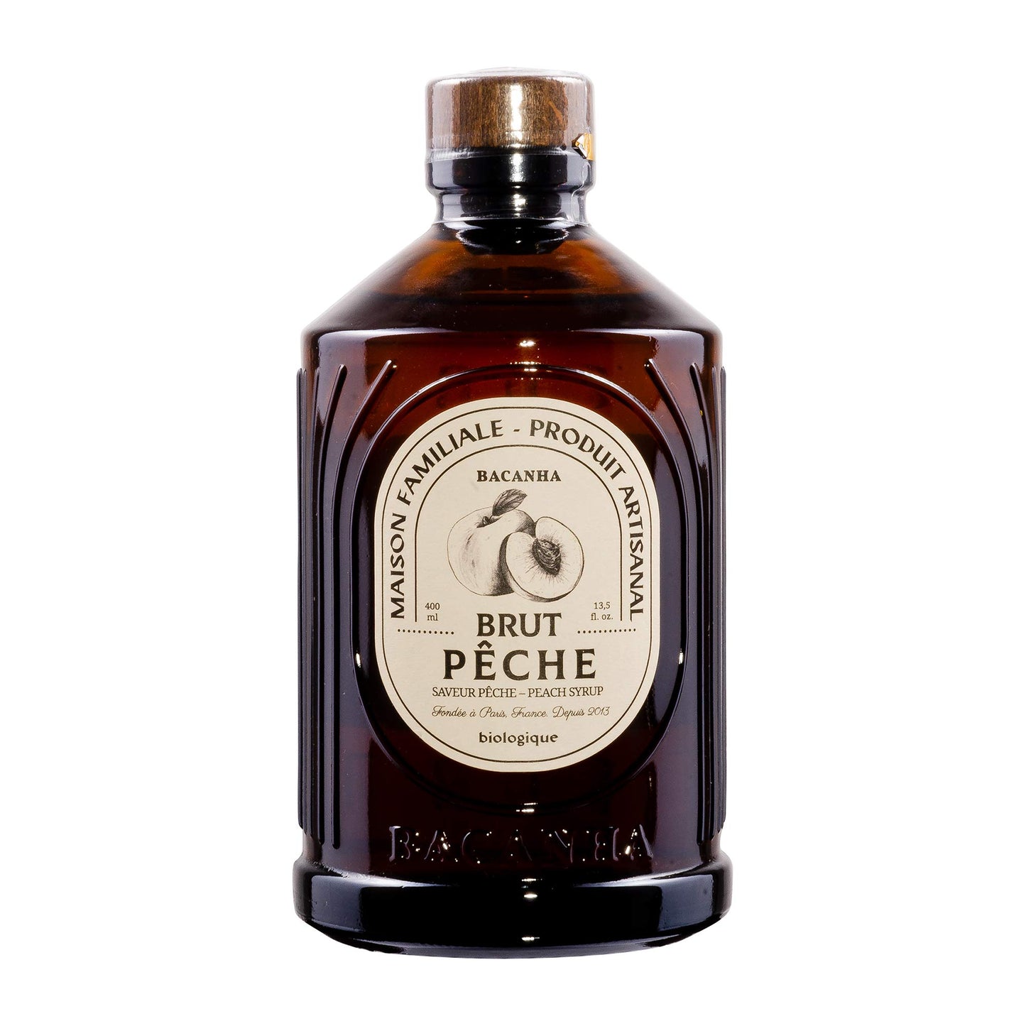 Bacanha Bio Pfirsich Sirup