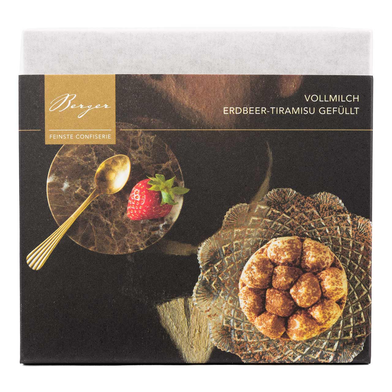 Berger Schokolade Vollmilch Erdbeer-Tiramisu