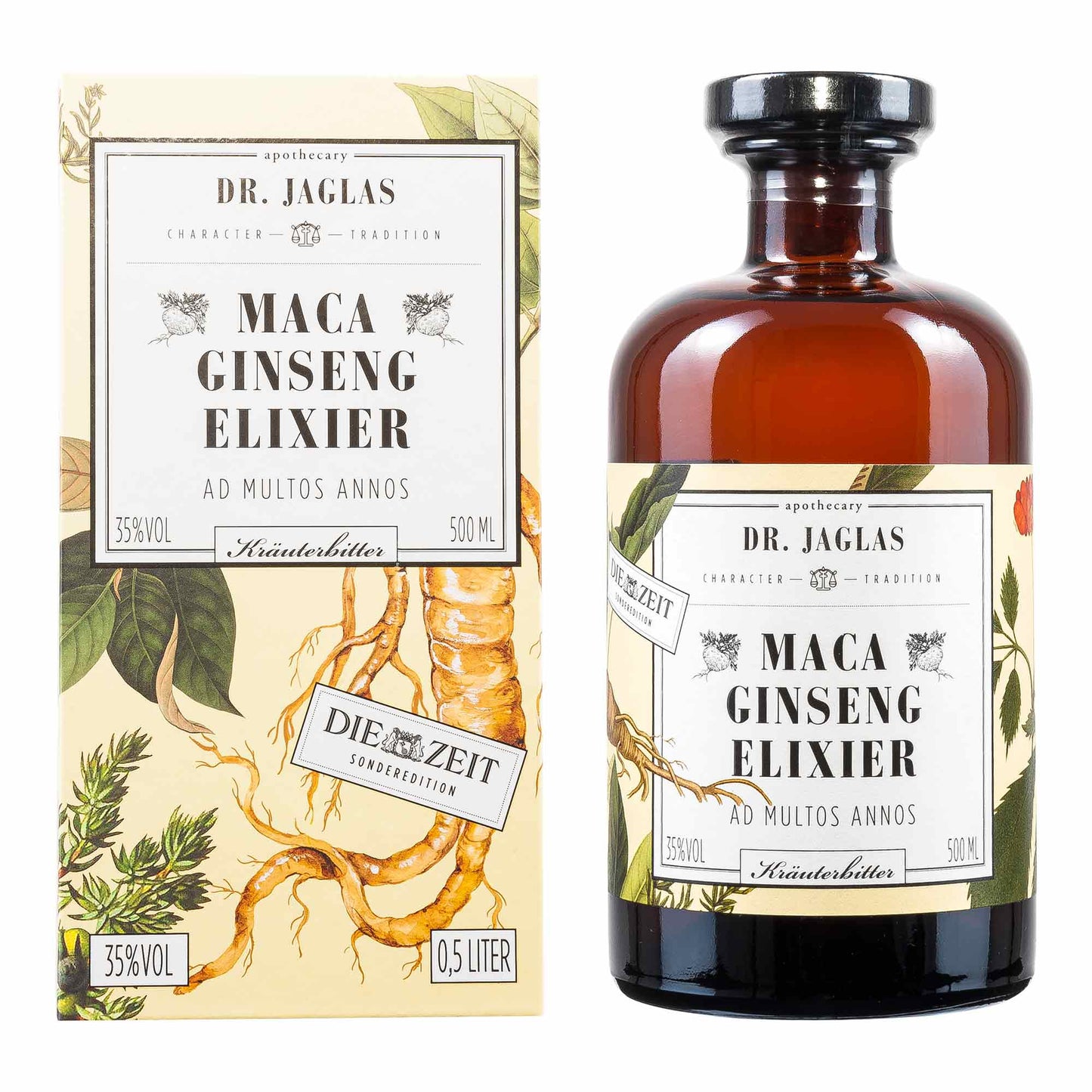 Dr Jaglas Maca Ginseng Elixier 500ml