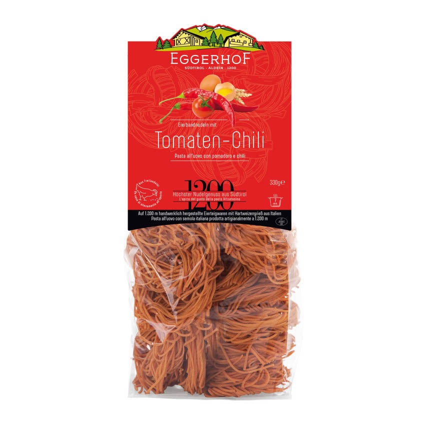 Eggerhof Tomaten-Chili Bandnudeln 310g
