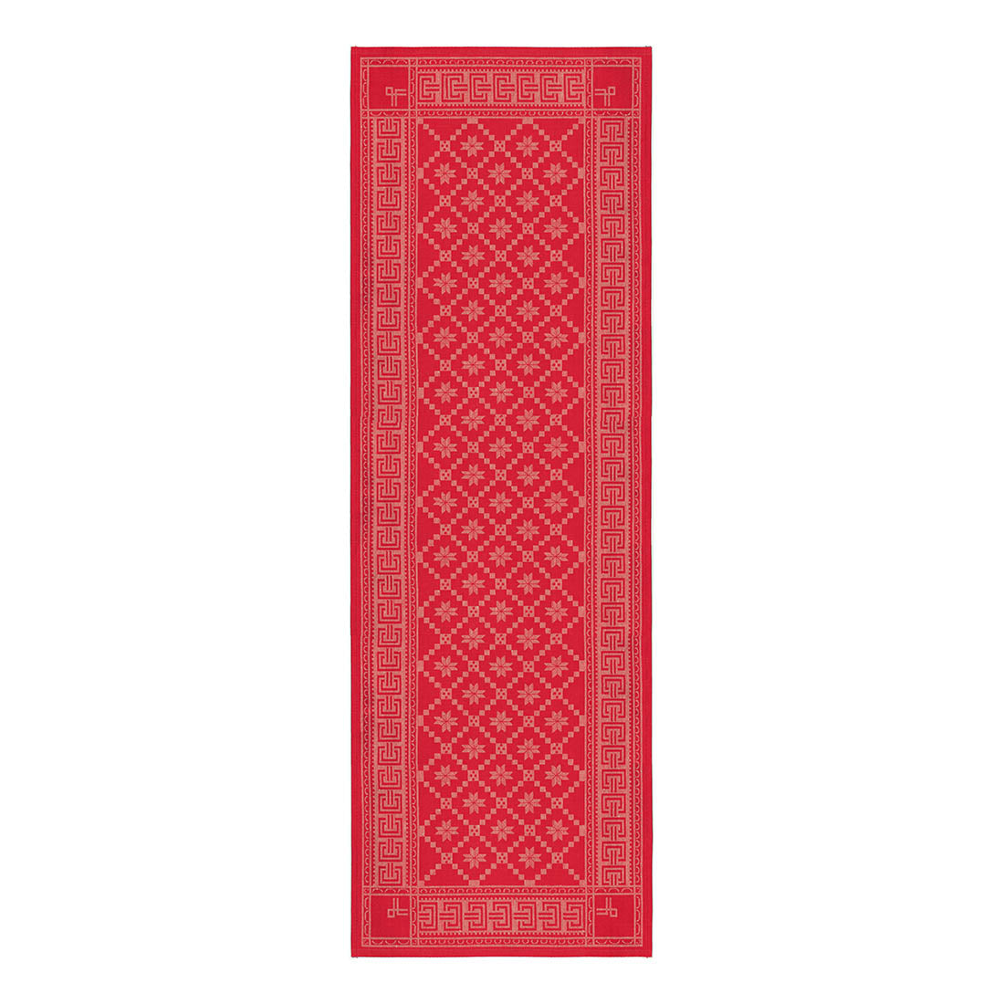Ekelund – Attebladrose Tischläufer rot – 50x150cm