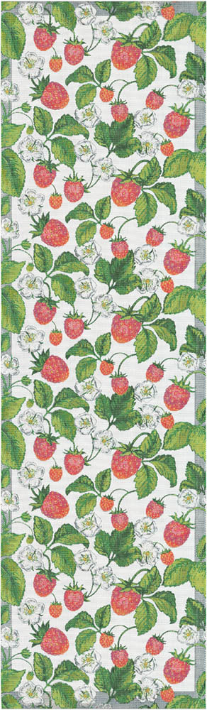 Ekelund Jordgubbar Tischläufer 35x120cm