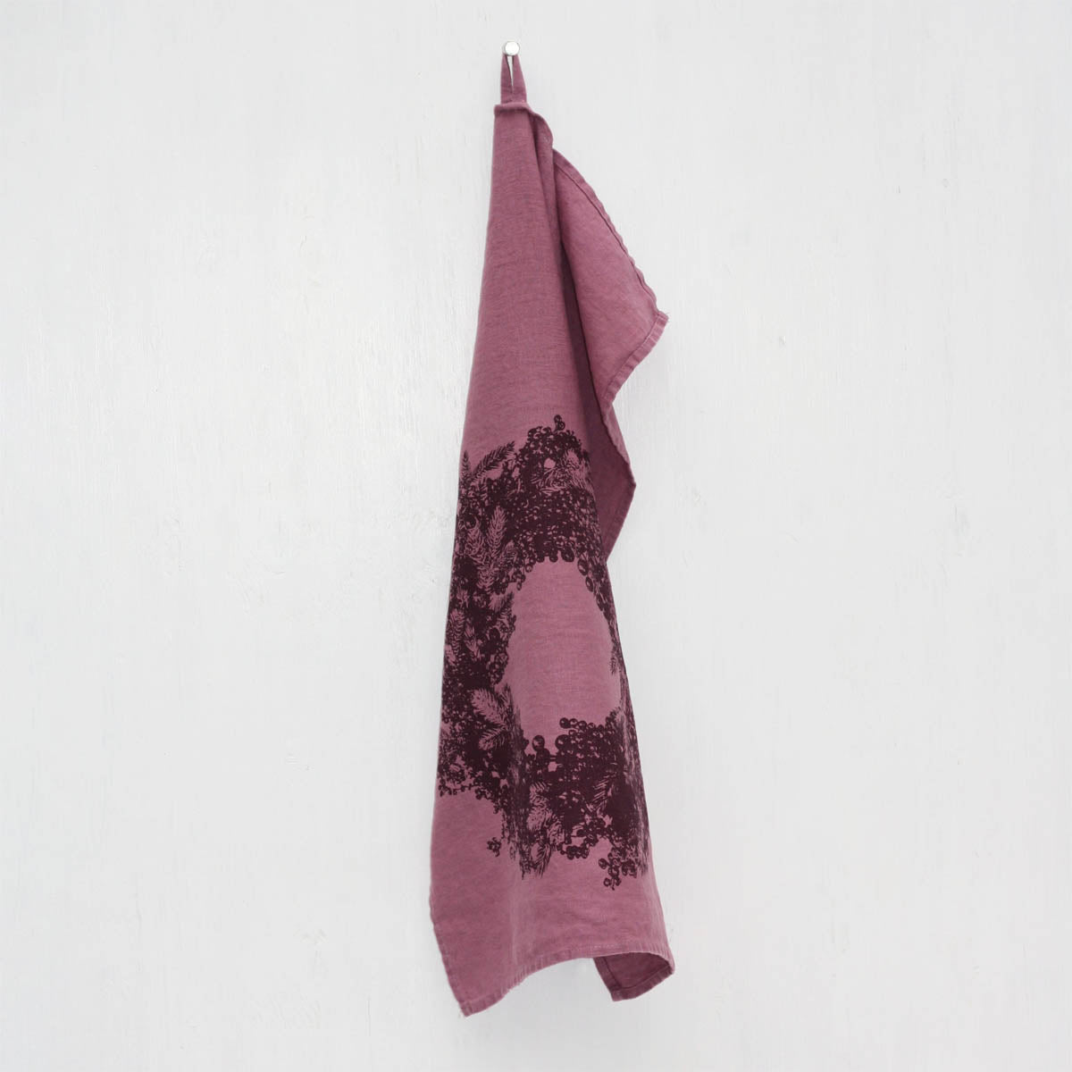 Frohstoff Geschirrtuch Leinen erika Kranz