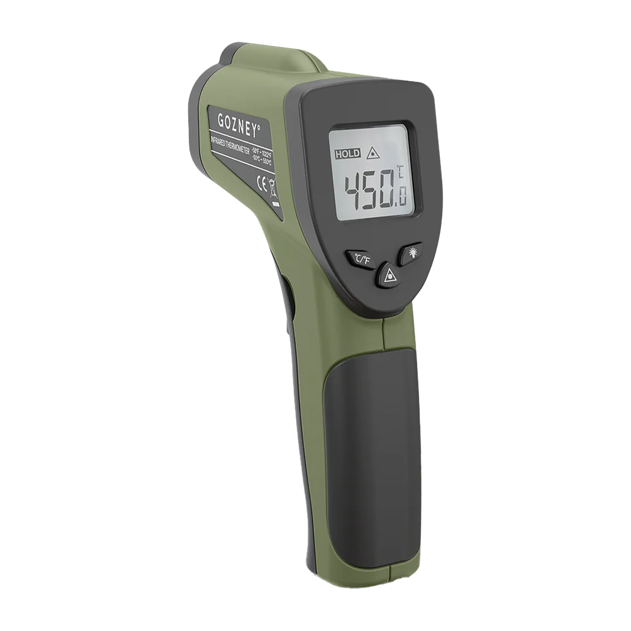 Gozney Pizzaofen Infrarot Thermometer Olivgrün