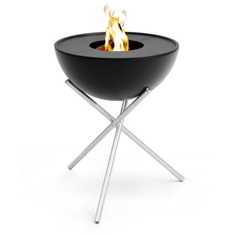 höfats Bowl 70 Plancha Grillset hoch