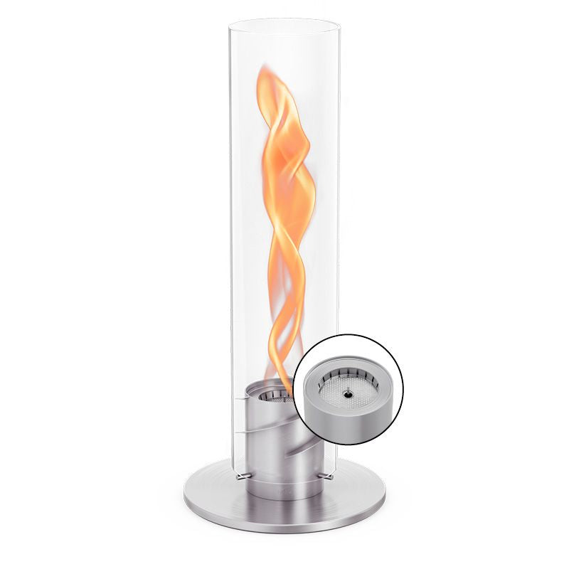 höfats Spin 1500 Tischfeuer silber