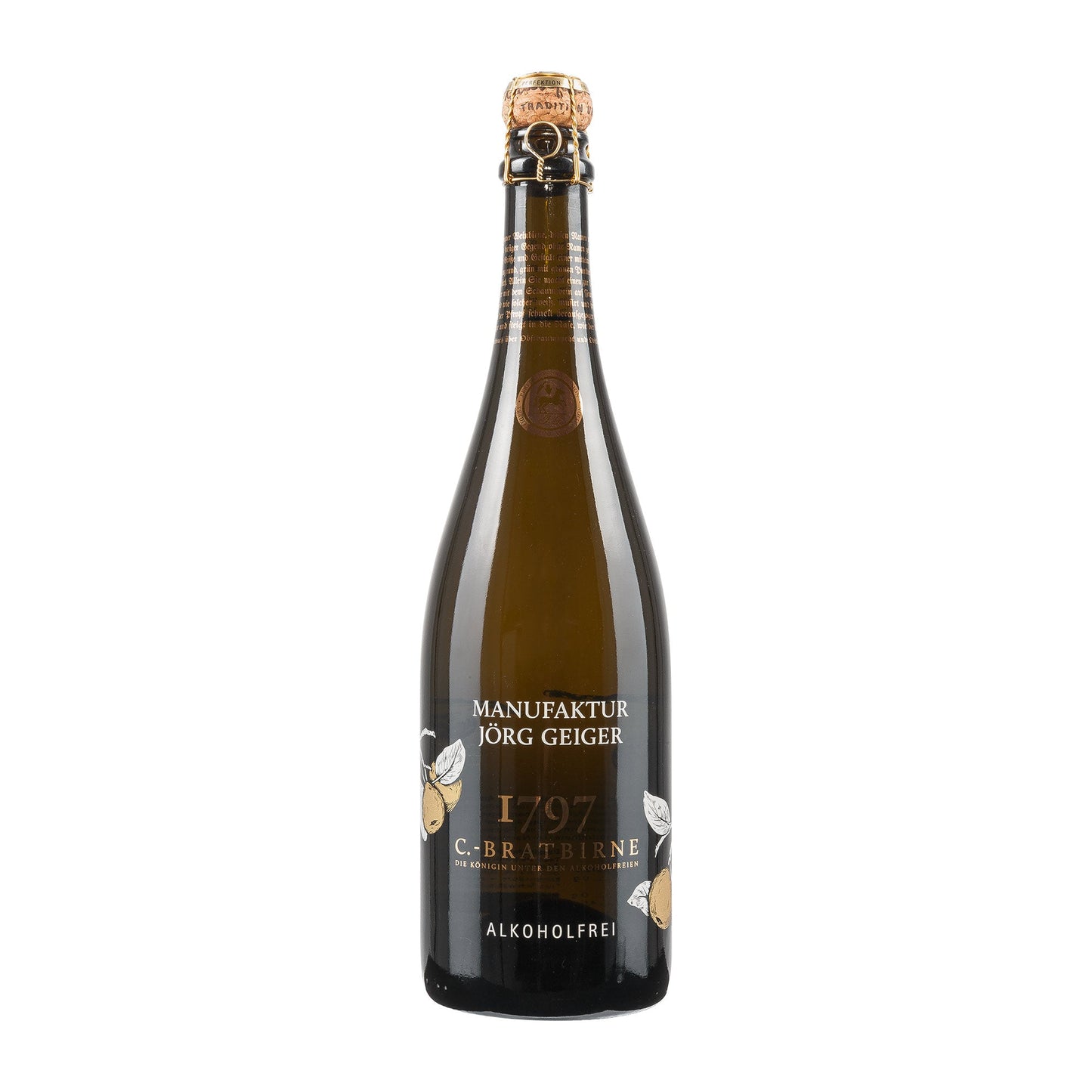 Jörg Geiger Champagner Bratbirne alkoholfrei