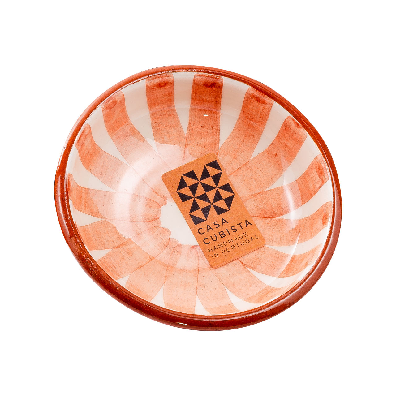 Keramikschale klein ray terracotta