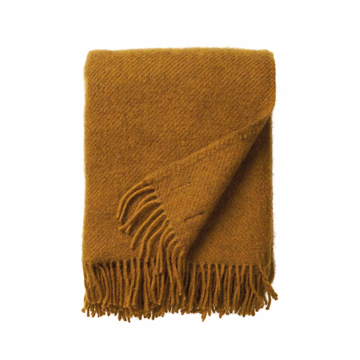 Klippan Wolldecke Gotland caramel