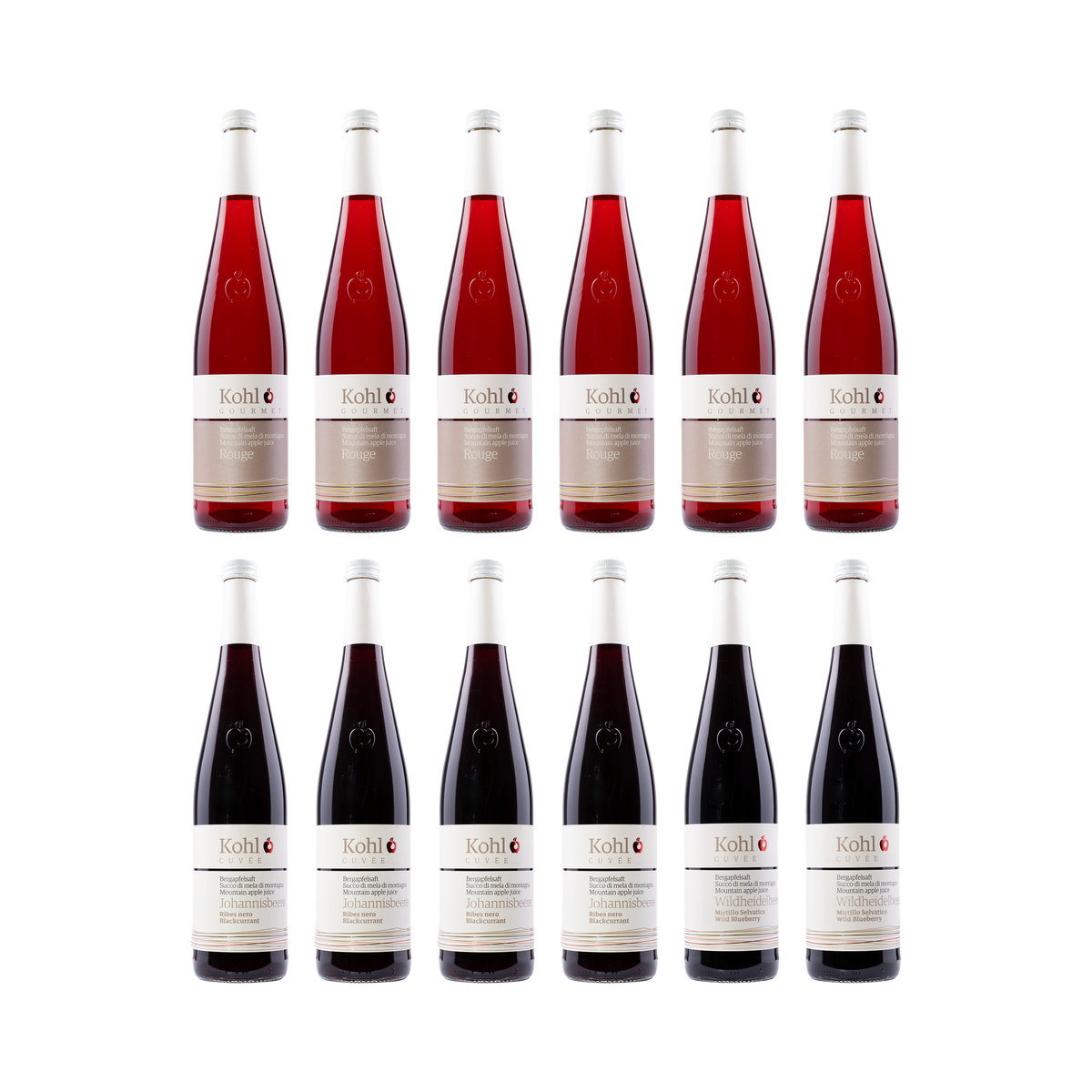 Kohl Apfelsaft Ruby Red 12er Paket