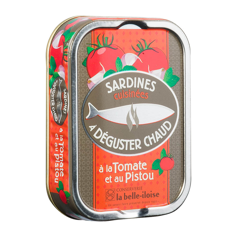 La belle iloise Sardinen zum Braten Tomaten Pistou
