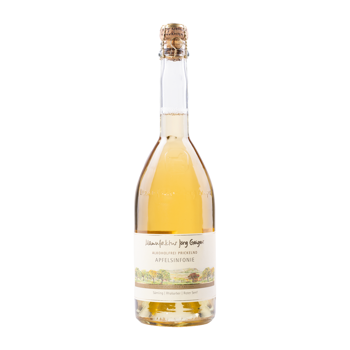 Manufaktur Jörg Geiger PriSecco ApfelSinfonie alkoholfrei, 750 ml