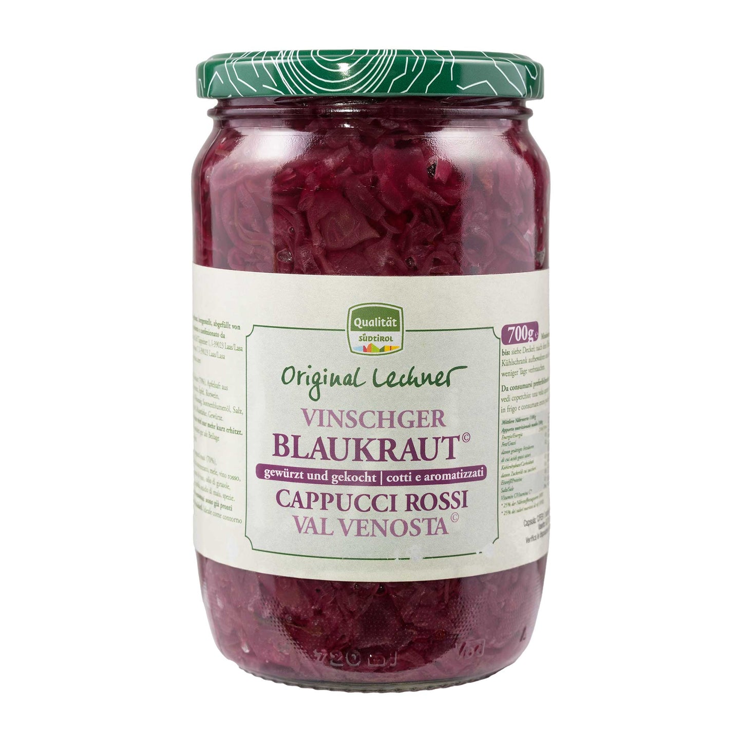 Lechner Vinschger Blaukraut 700g
