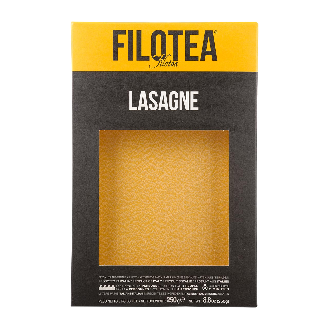 Pasta Filotea Lasagne Platten 250g
