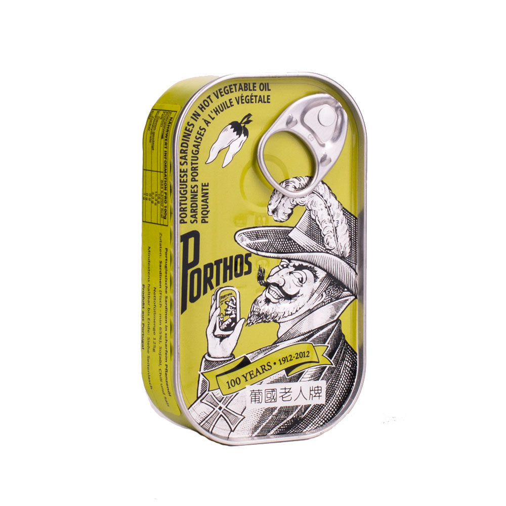 Porthos Sardinen in Würzöl 125g
