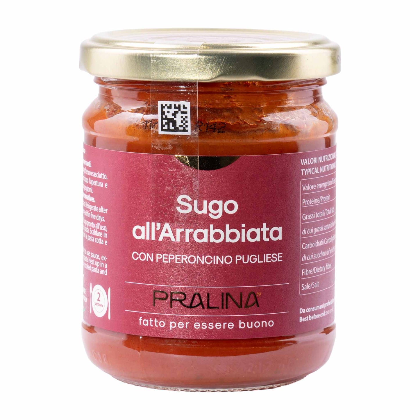 Pralina Tomatensauce Arrabbiata 180g