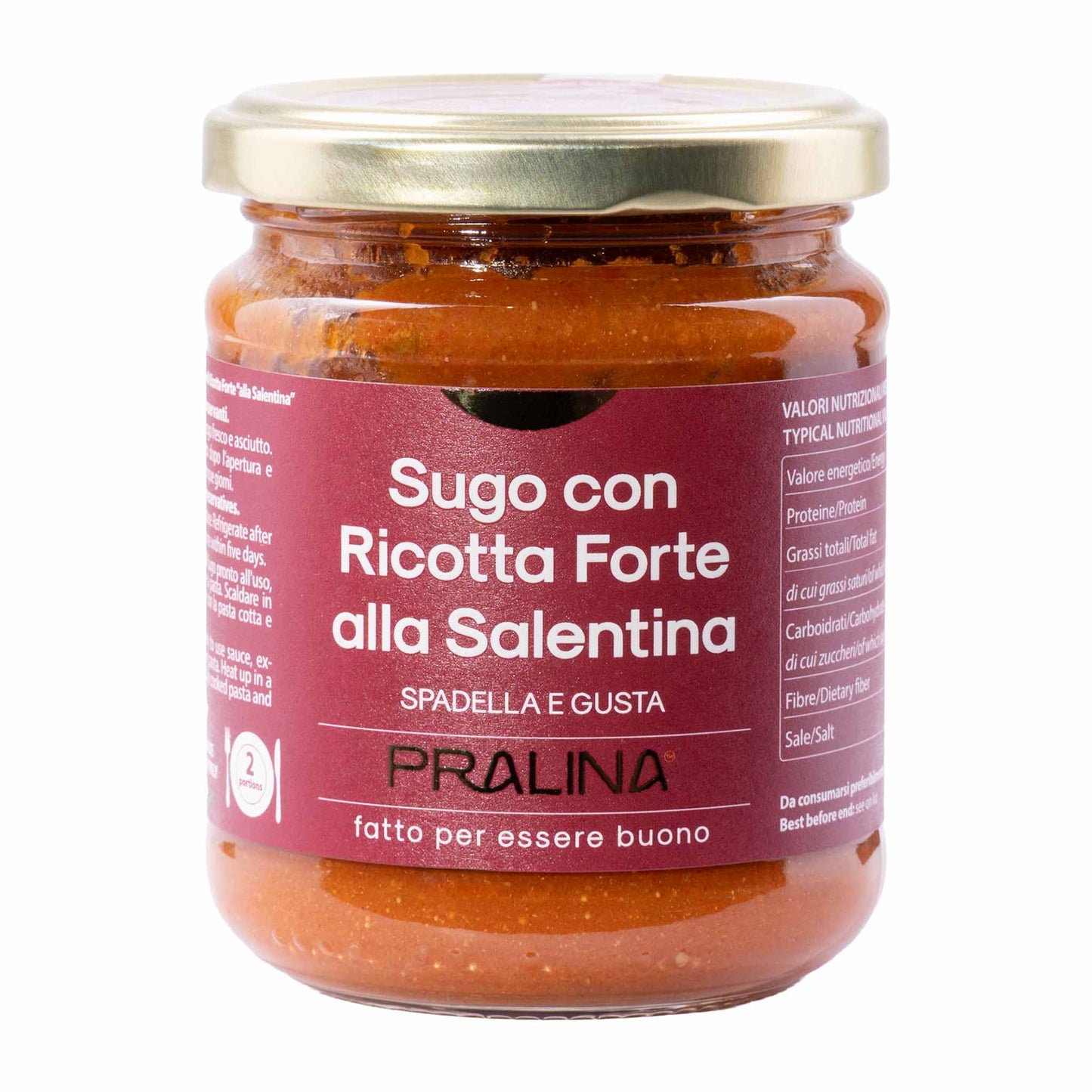 Pralina Tomatensauce Ricotta 180g