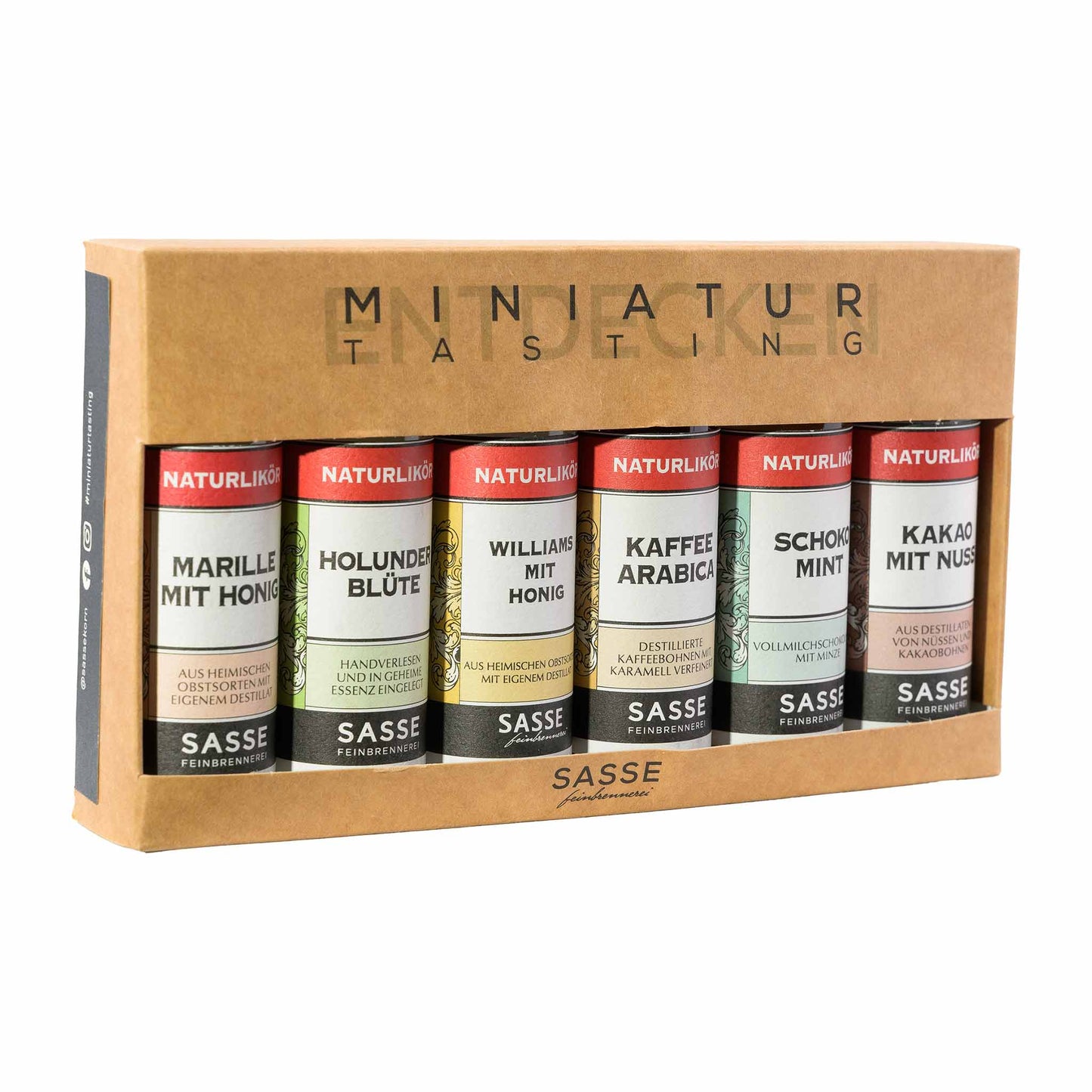 Sasse Miniatur Tasting Set Naturtalente 6x20ml