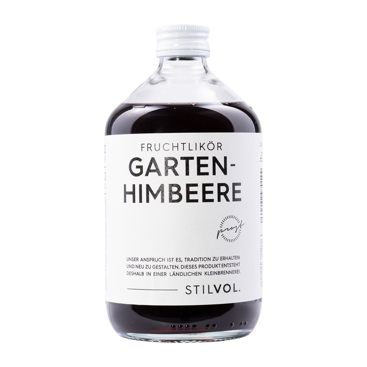 STILVOL. Fruchtlikör Gartenhimbeere