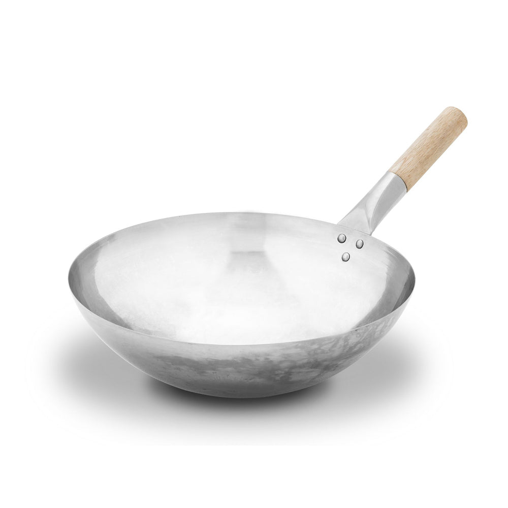 Thüros Wok aus Edelstahl