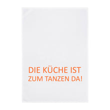 1730 Geschirrtuch - die Küche ist zum Tanzen da