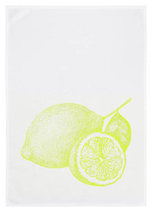 17:30 Geschirrtuch  Zitrone  neon gelb