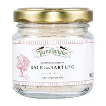 Tartuflanghe  Trüffelsalz mit schwarzem Trüffel  90g