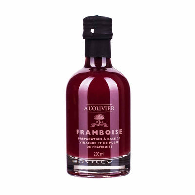 Raspberry Vinegar with Fruit Pulp