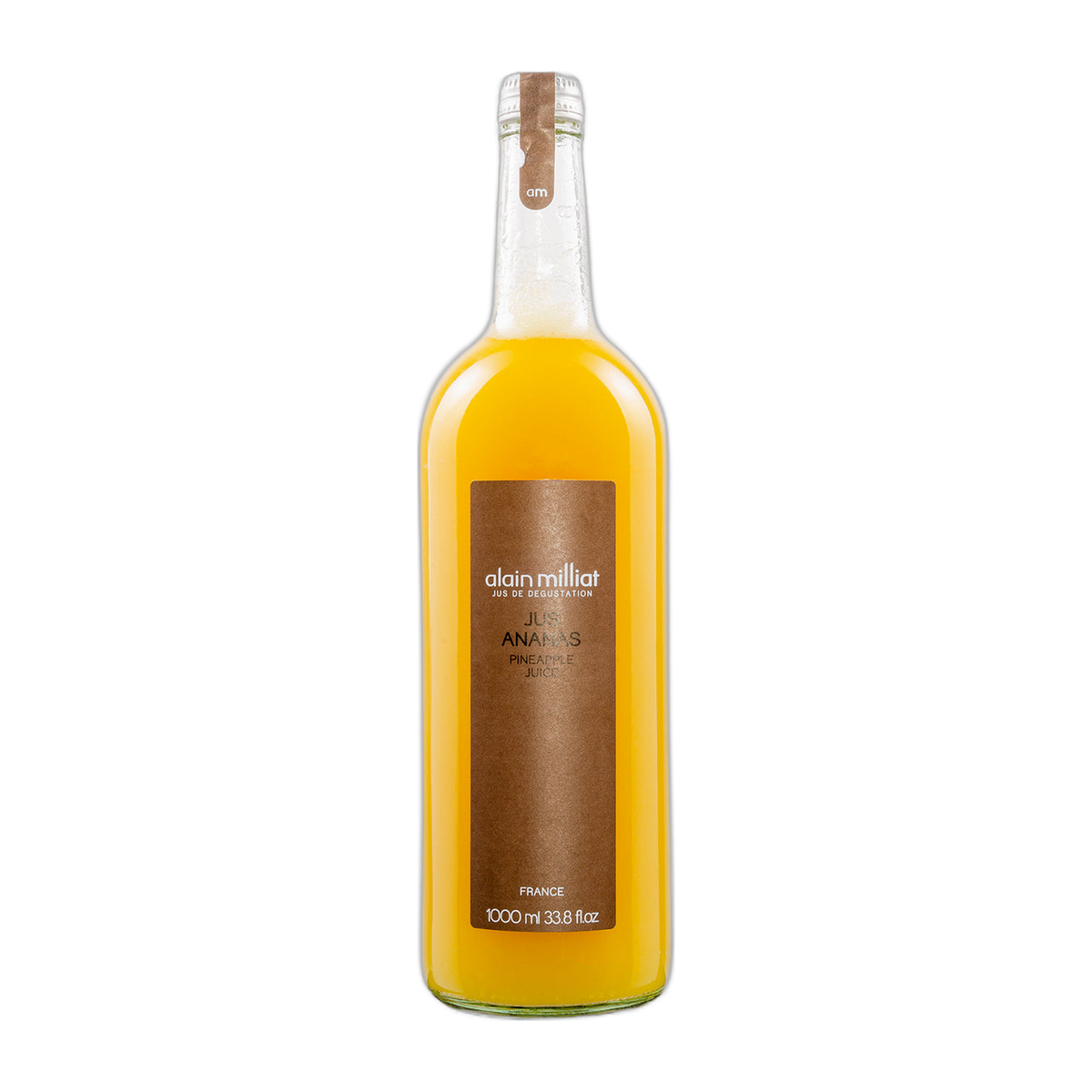 Alain Milliat Ananas Saft in der 1-Liter-Flasche