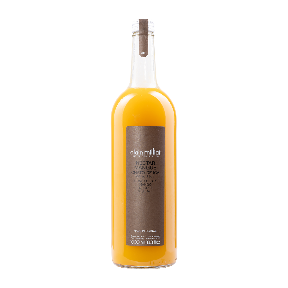 Alain Milliat Mango Nektar in der 1-Liter-Flasche