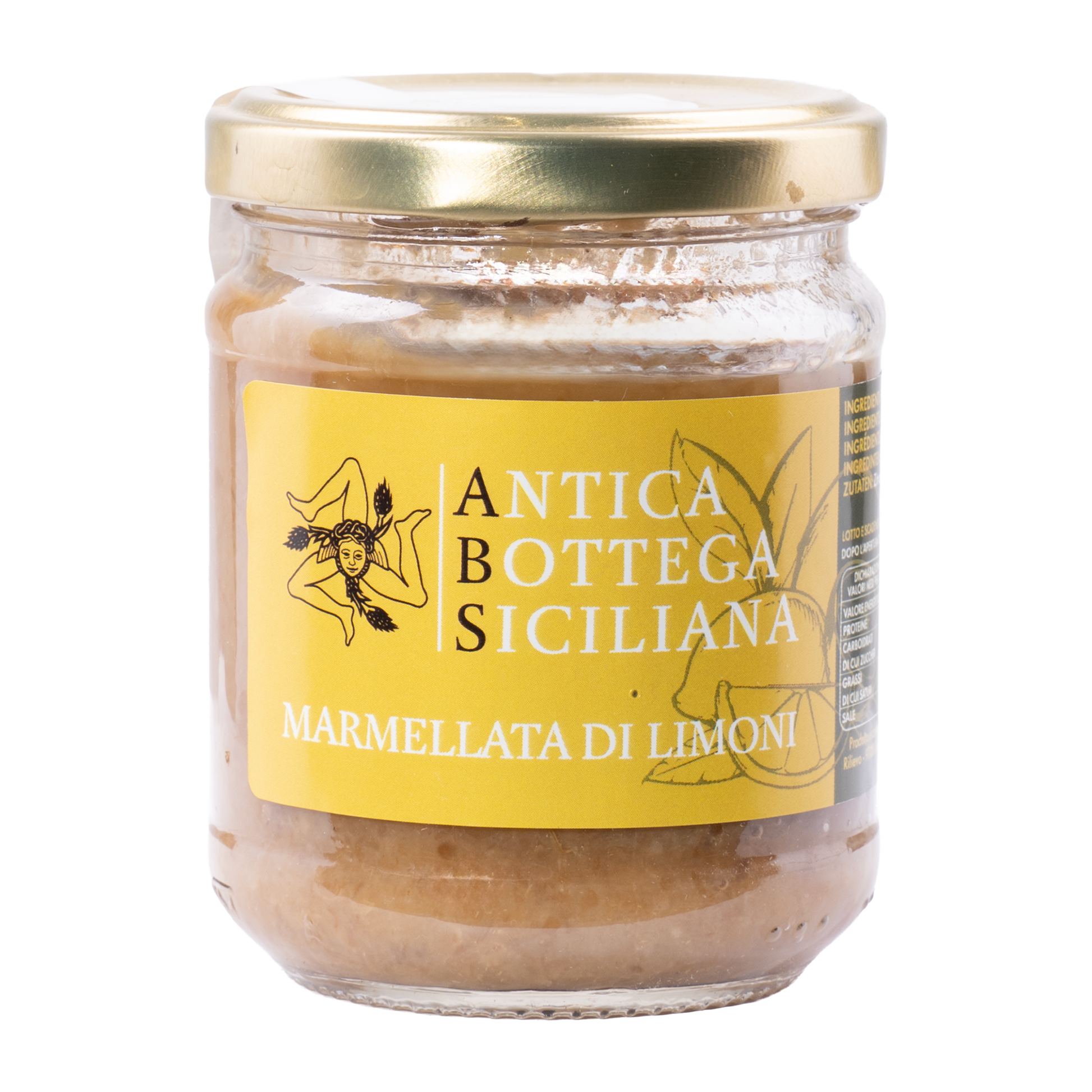 Antica Bottega Siciliana Sizilianische Zitronenmarmelade