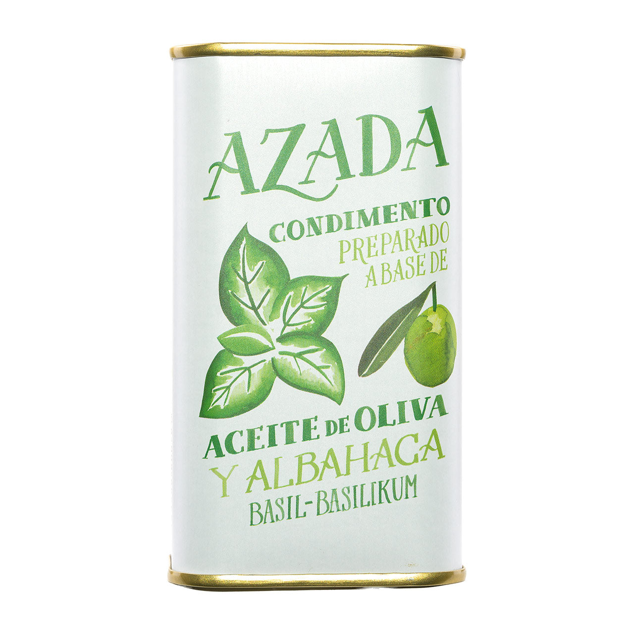 Azada  Olivenöl mit Basilikum  225ml