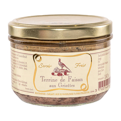 Pheasant Pâté with Sour Cherries – 180g