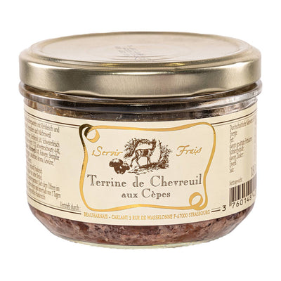 Wild pâté of venison with porcini mushrooms – 180g