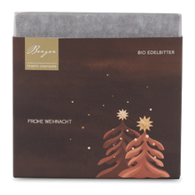 Berger Schokolade Frohe Weihnachten Bio Edelbitter 70g