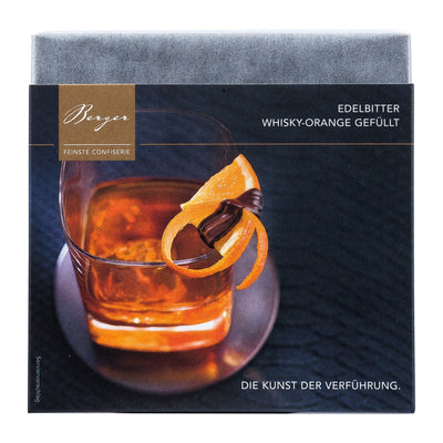 Dark Chocolate Whisky Orange filled