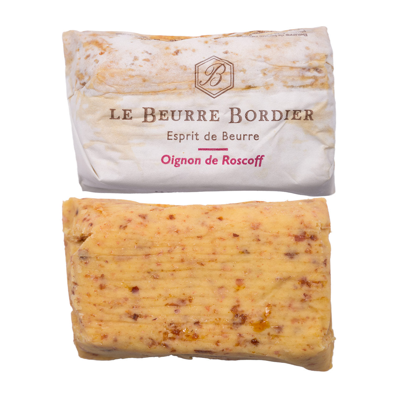 Bordier  Butter mit Roscoff Zwiebeln  125g