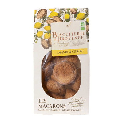 Mandel Macarons mit Zitrone