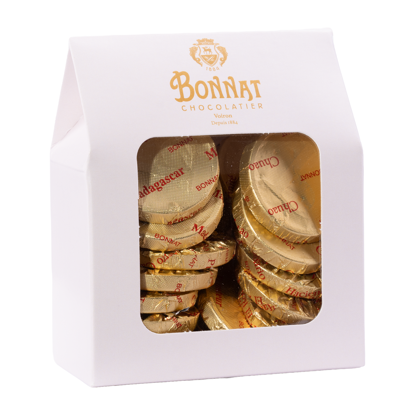 Palets Les Grands Crus von Chocolat Bonnat