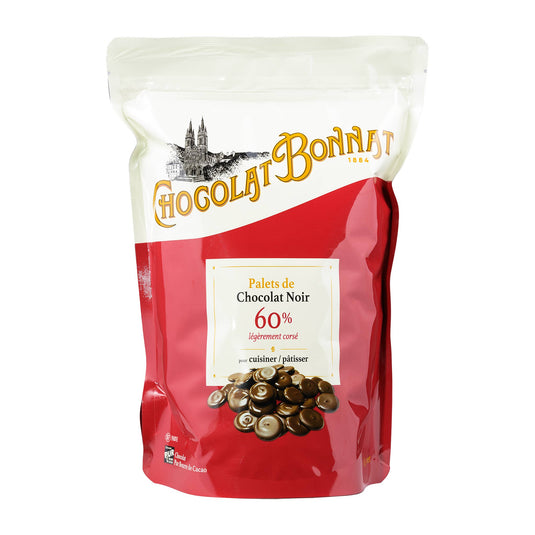 Bonnat Schokolade  Kuvertüre 60%  1kg