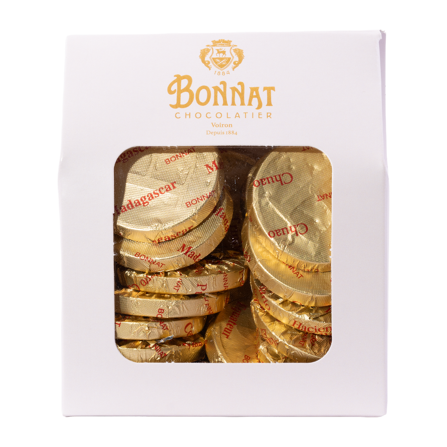 Palets Les Grands Crus von Chocolat Bonnat