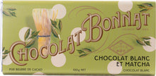 Bonnat  Weisse Schokolade mit Matcha