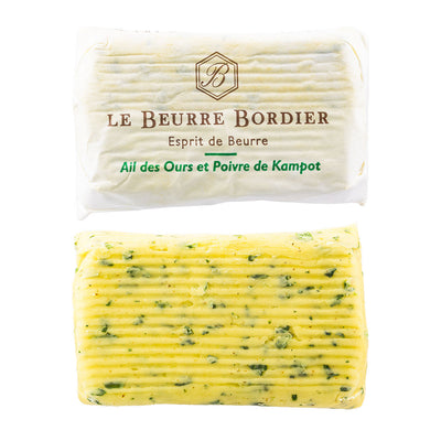 Butter mit Bärlauch & Kampot Pfeffer – 125g