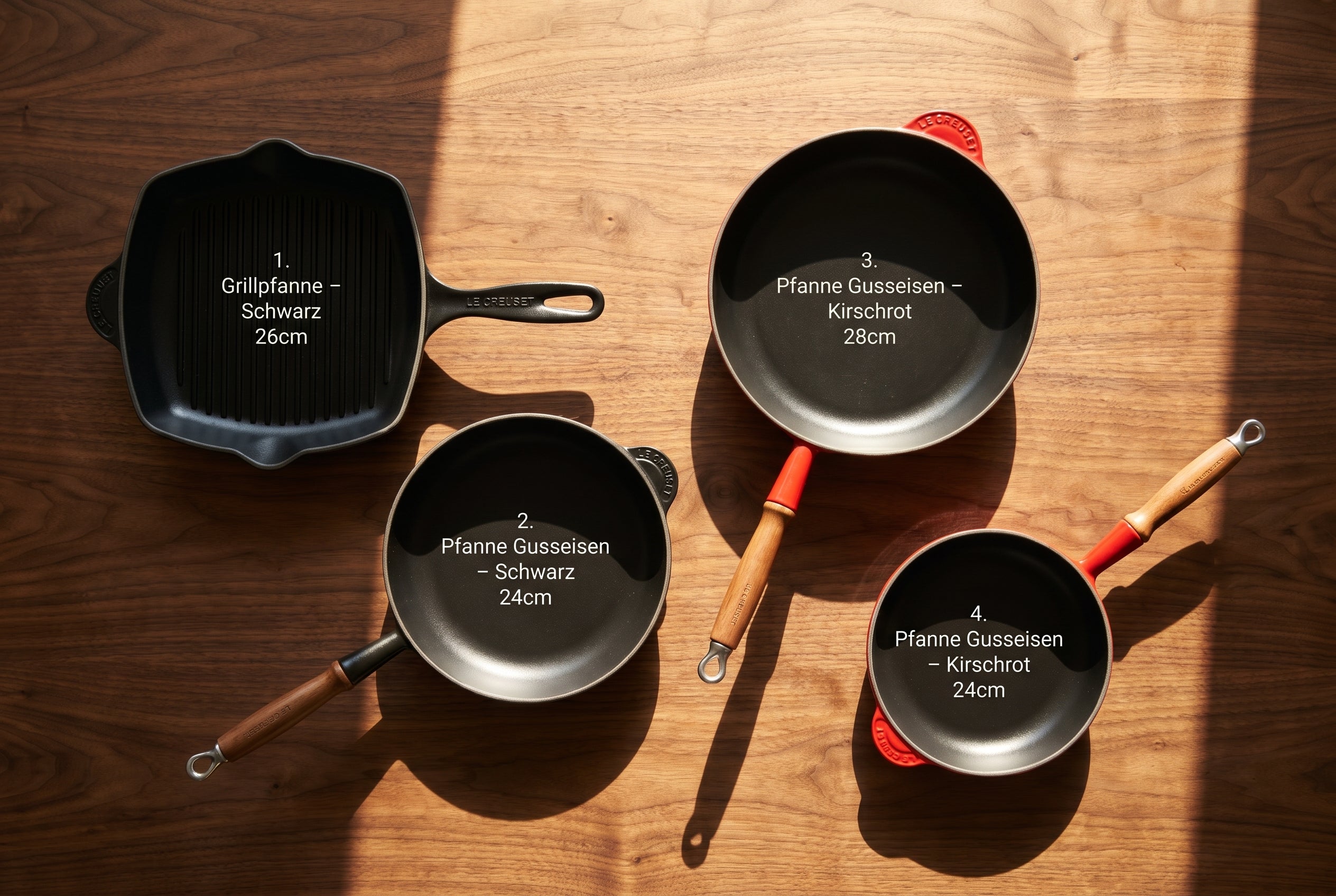 Bratpfannen — Le Creuset Gusseisen | genussland.de