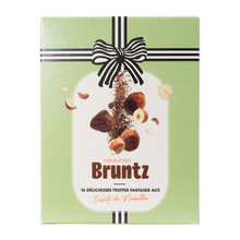 Bruntz Kakaokonfekt mit Haselnuss-Knusper – 100 g Schachtel