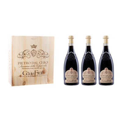 Pietro dal Cero - 3-bottle wooden case