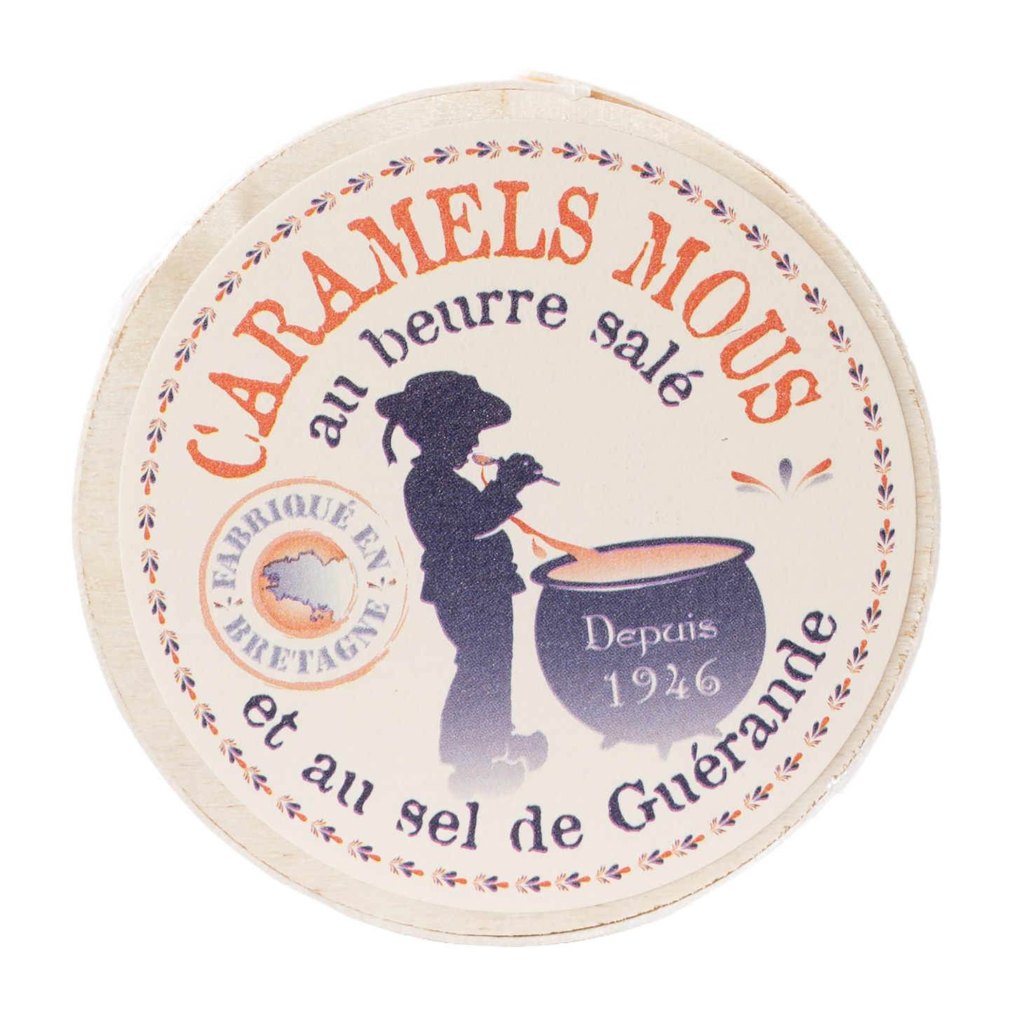 Caramels in Holzdose