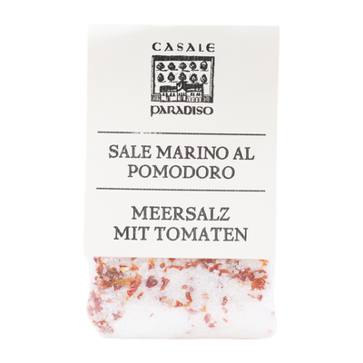 Meersalz mit Tomaten