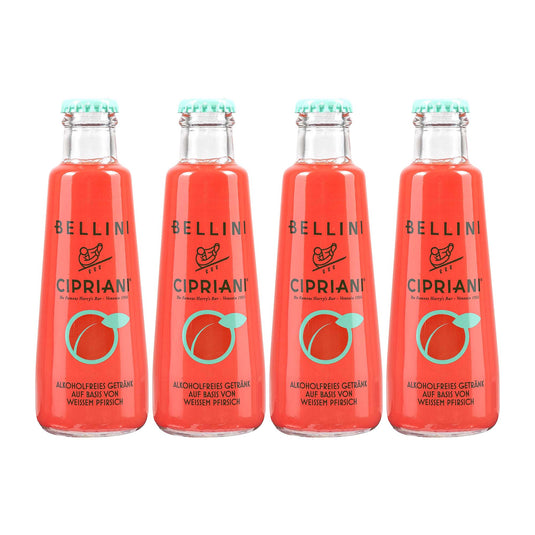 Cipriani  Bellini Base  4er Träger  alkoholfrei